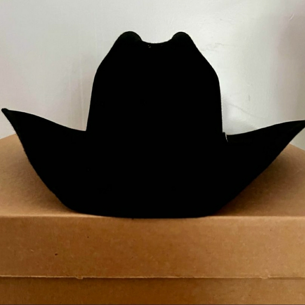Ariat Black 2X Wool Felt Cowboy Hat